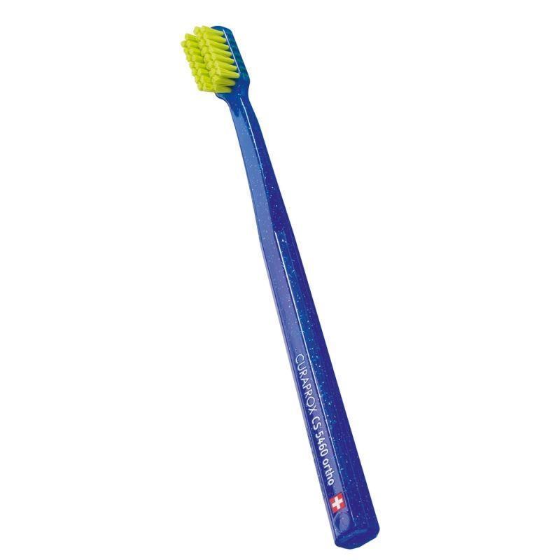 Curaprox CS 5460 Orthodontic Toothbrush - Gentle, Effective Oral Care for Braces & Orthodontic Appliances