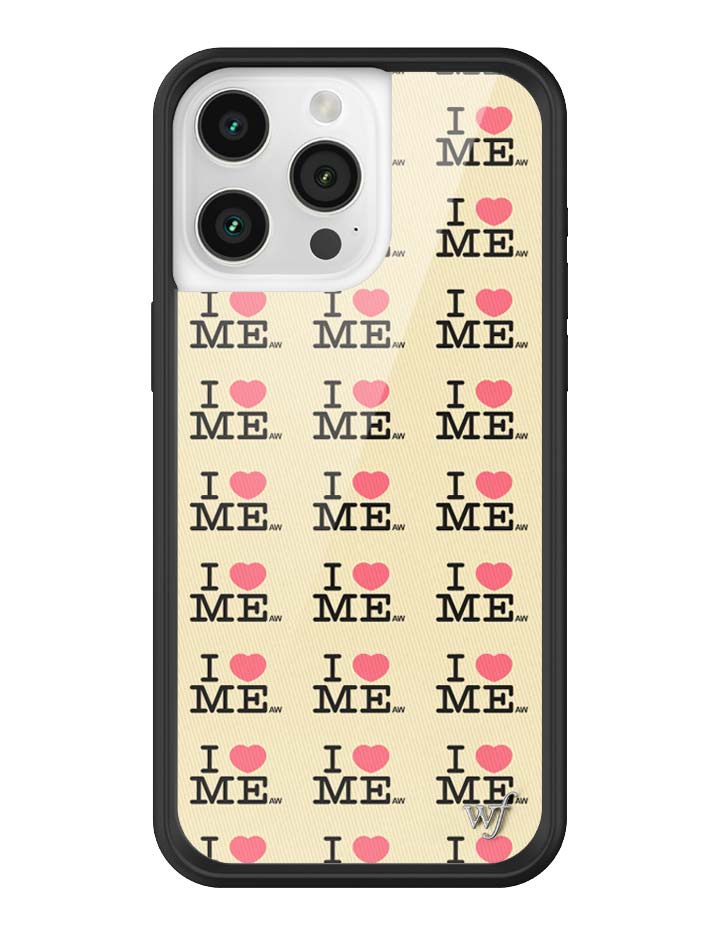 I Heart Me | Yellow iPhone Case