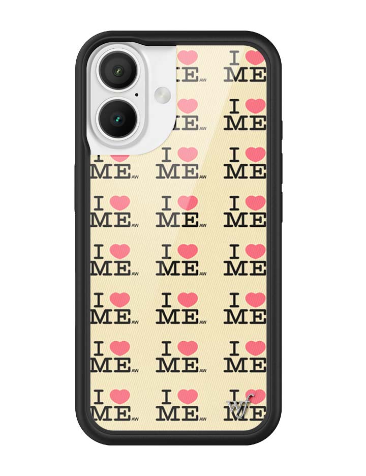 I Heart Me | Yellow iPhone Case