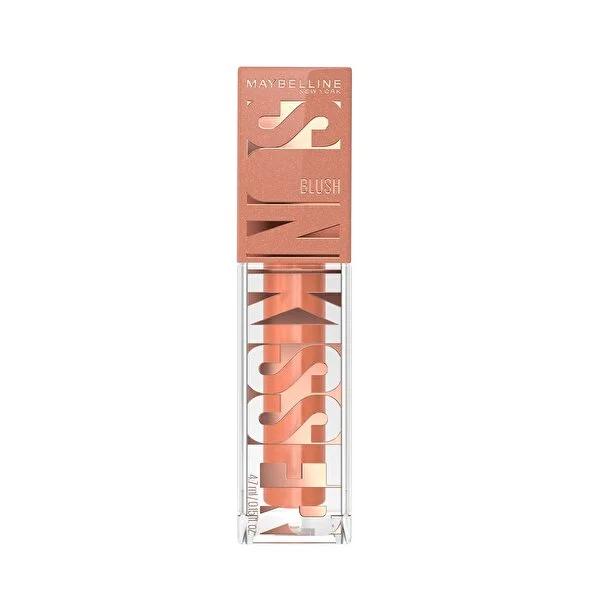 Maybelline New York Sunkisser Liquid Blush - 12 Hour Long-Lasting Natural Flush, Vitamin E Enriched, Easy Applicator