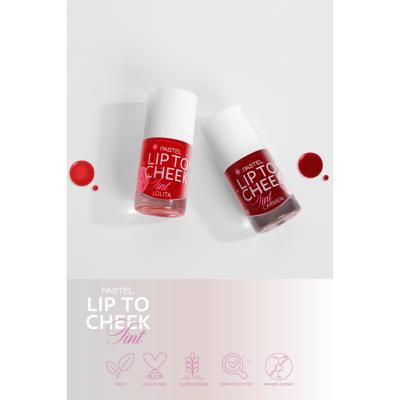 Pastel Vegan Lip and Cheek Tint - Natural Flush, Cruelty-Free Makeup