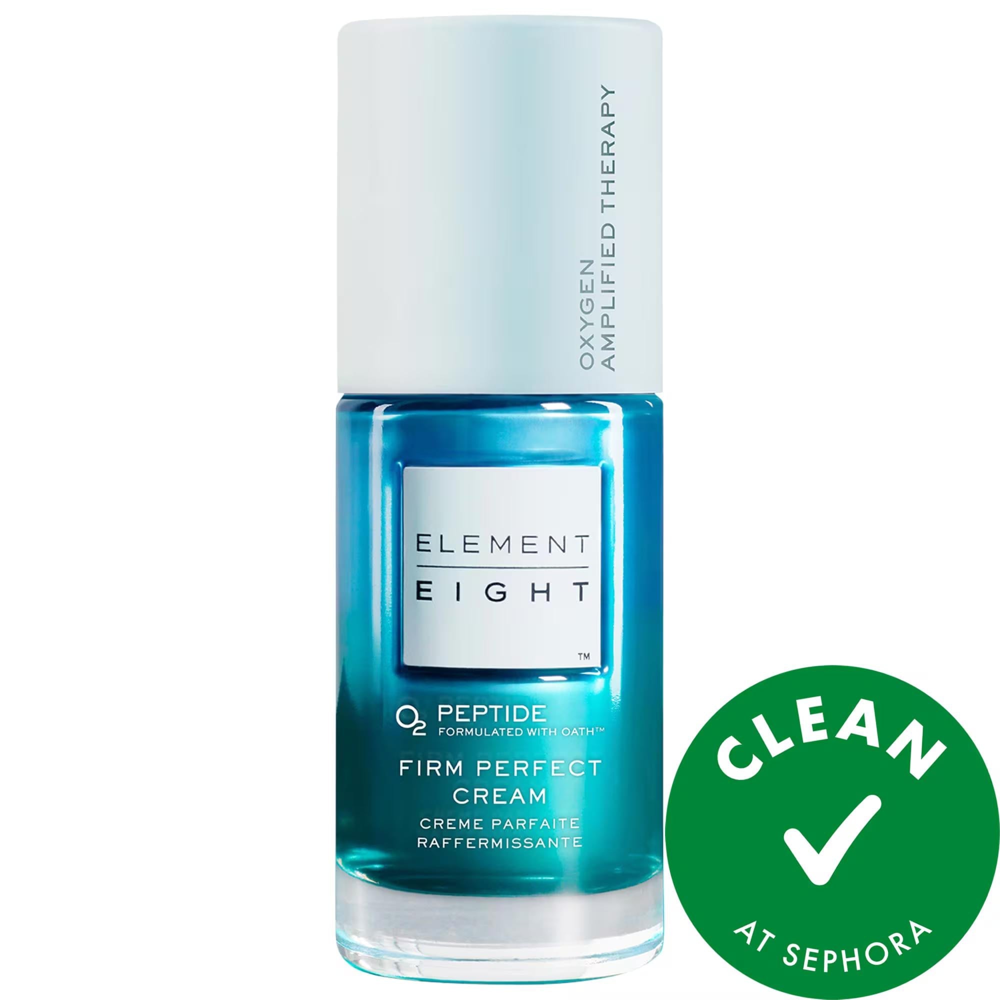 Element Eight Mini O2 Peptide Firm Perfect Moisturizer - Anti-Aging, Vegan, Gluten-Free, Cruelty-Free, Liquid Oxygen Skincare
