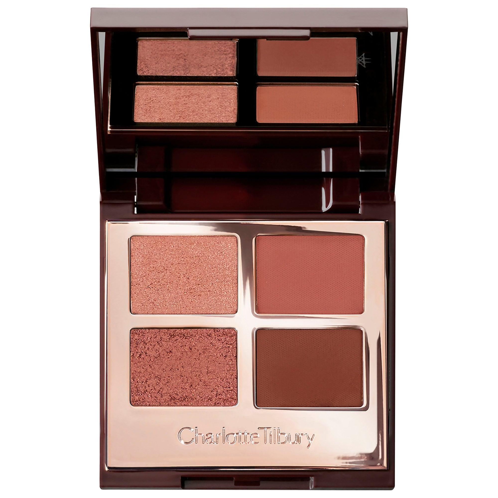 Luxury Eyeshadow Palette - 4-Step Quad for Day to Night Looks | Gluten-Free, Sulfate-Free Makeup