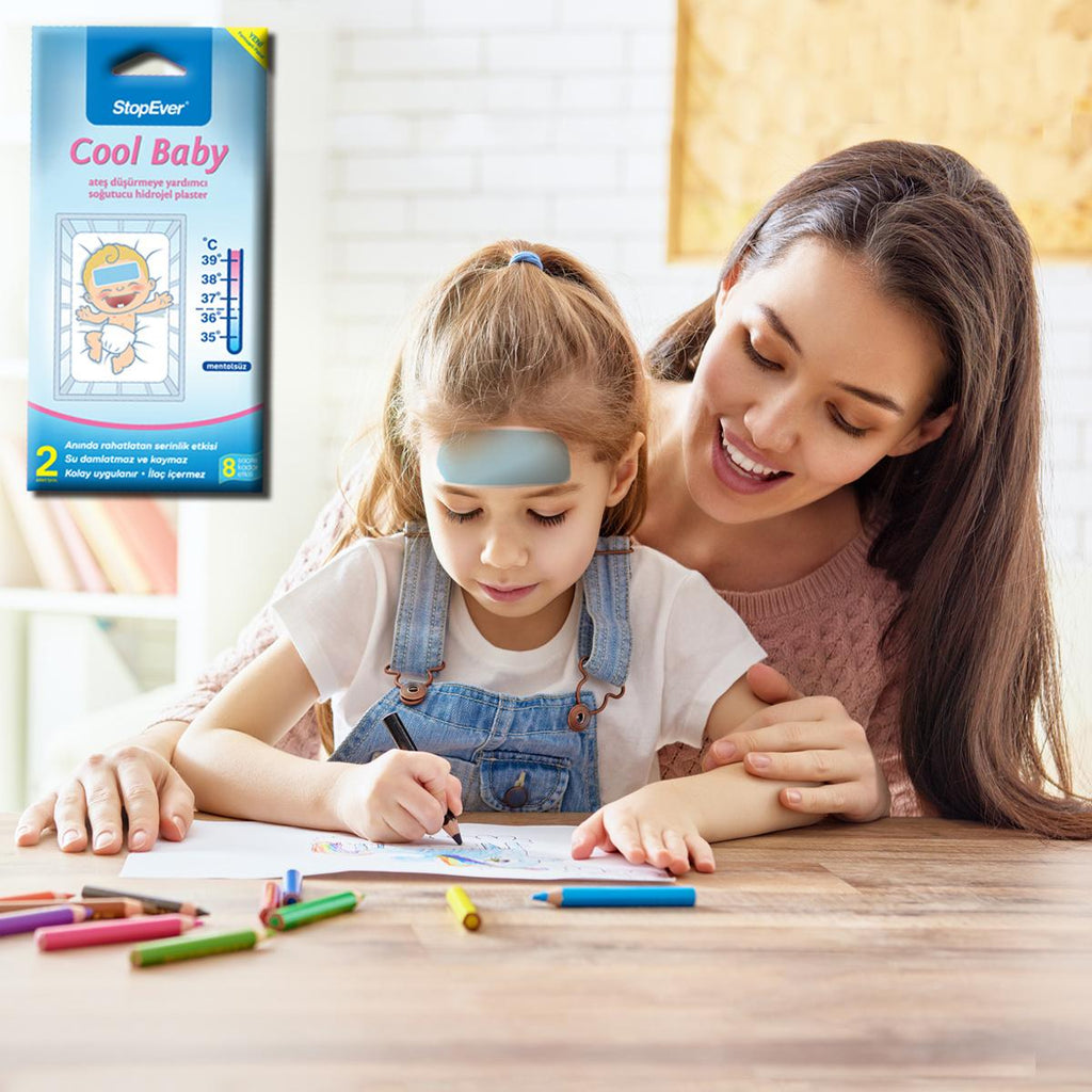 StopEver Cool Baby Hydrogel Patch - Cooling Comfort