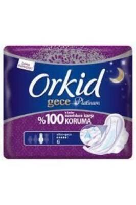 Orkid Hygienic Pads - Orkid Platinum Ultra Gece Nighttime Sanitary Pads for Women, Comfortable, Reliable Menstrual Protection