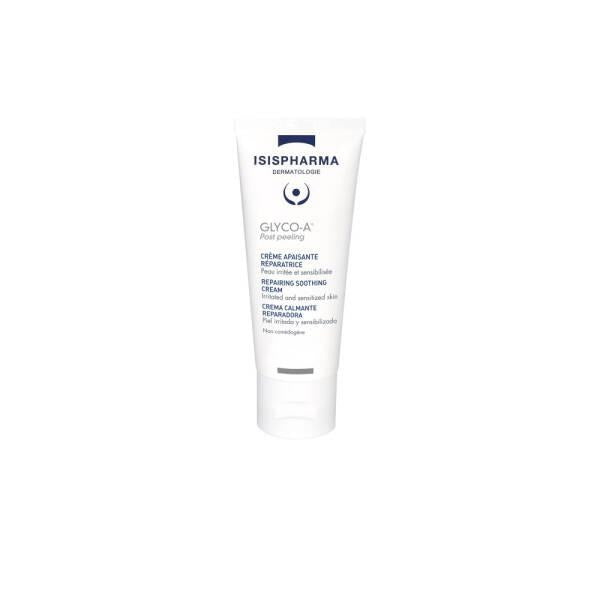 Isis Pharma Glyco-A Moisturizing Cream 40ml - Post Peeling Repairing Soothing Moisturizing Cream for Sensitive Skin