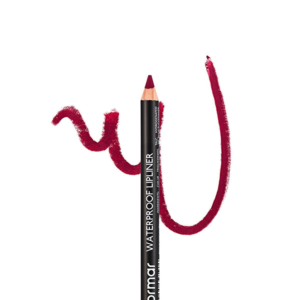 Flormar Waterproof Matte Lip Liner - Long-Lasting, Vitamin-Enriched Lip Pencil for Precise Application