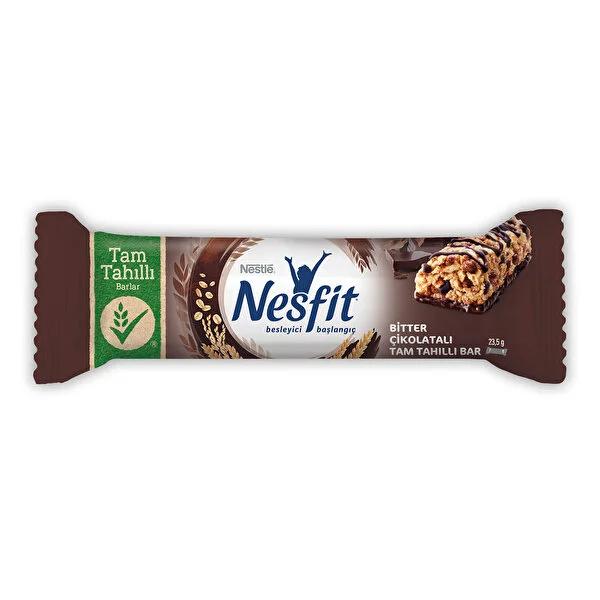 Nestle Nesfit ‚ikolatalõ Bar 23 gr - Whole Grain Chocolate Bar Snack
