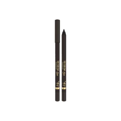 Golden Rose Tattoo Gel Eyeliner 102 - Waterproof, Smudge-Proof, Vegan Long Lasting Eye Pencil for Intense Definition