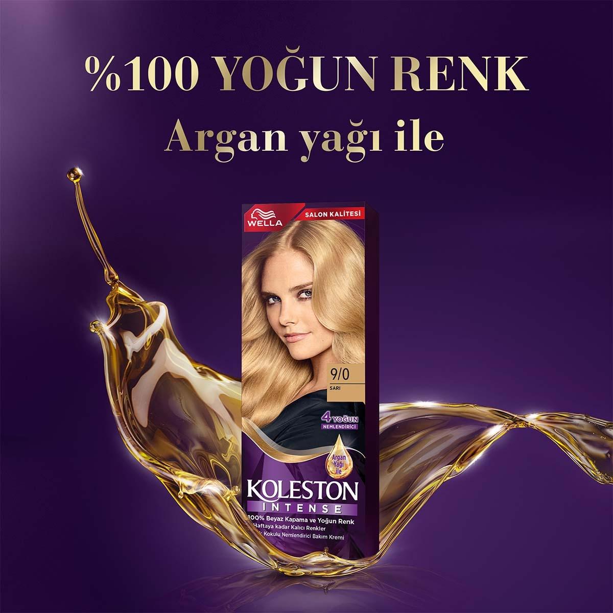 Wella Koleston Intense 9/0 Sarõ: Permanent Hair Dye for 100% Gray Coverage & Lasting Intense Color