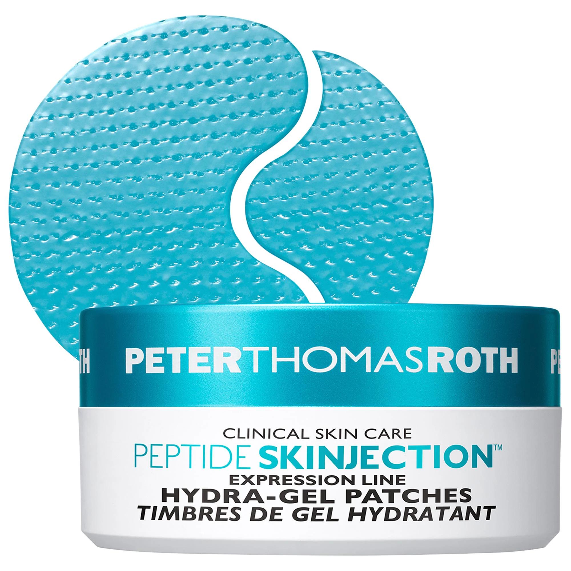 Peptide Skinjection: Advanced Anti-Aging Facial Patches - Reduce Wrinkles, Hydrate & Plump Fine Lines with Hyaluronic Acid & Niacinamide