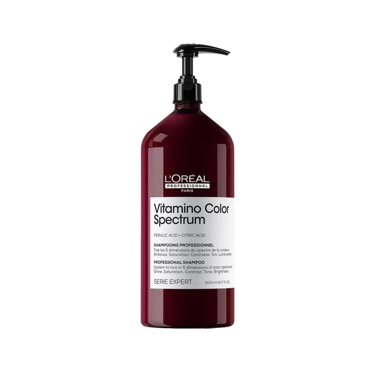 L'Oreal Professionnel Vitamino Color Shampoo: Color Safe Shampoo for Color Treated Hair, Professional Anti Fade Formula, 50.7