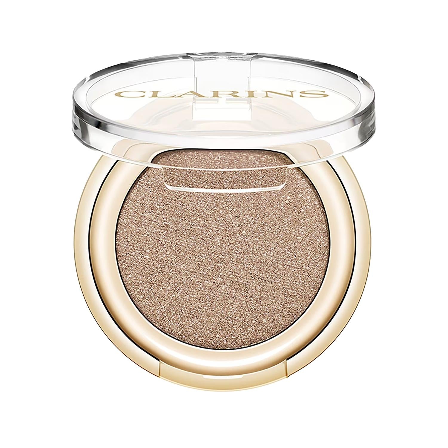 Clarins Ombre Skin Pearly Gold Single Eyeshadow: Radiant Shimmer, Effortless Glamour - Long-Lasting Eye Makeup