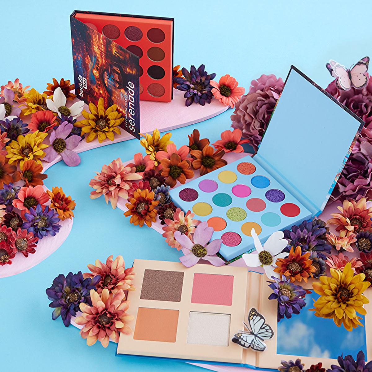 Beaulis Makeup Palette - Fun Face Spirit 903 Luminous Play for Enhanced Facial Features