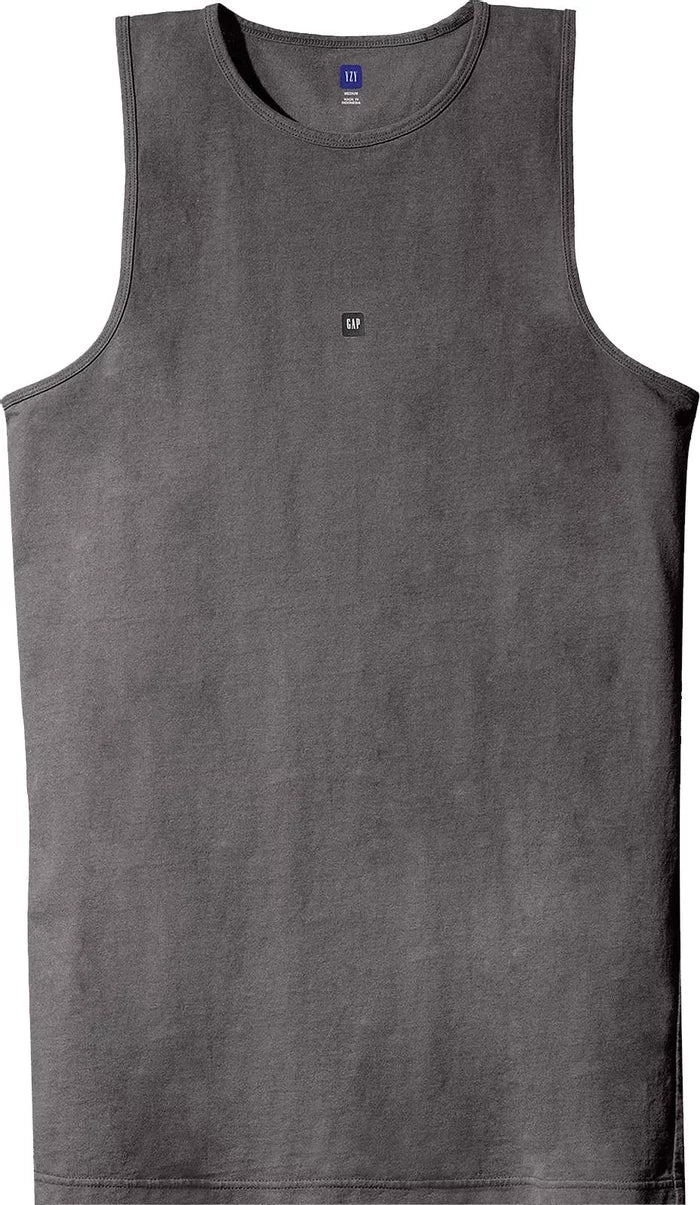 Yeezy Gap Engineered by Balenciaga Loose Tank Top - Dark Grey
