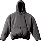 Phantom Marketplace Yeezy Gap Engineered by Balenciaga Polar Fleece Padded Hoodie - Dark Grey — main product shot