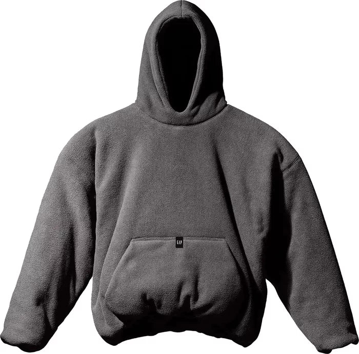 Yeezy Gap Engineered by Balenciaga Polar Fleece Padded Hoodie - Dark Grey