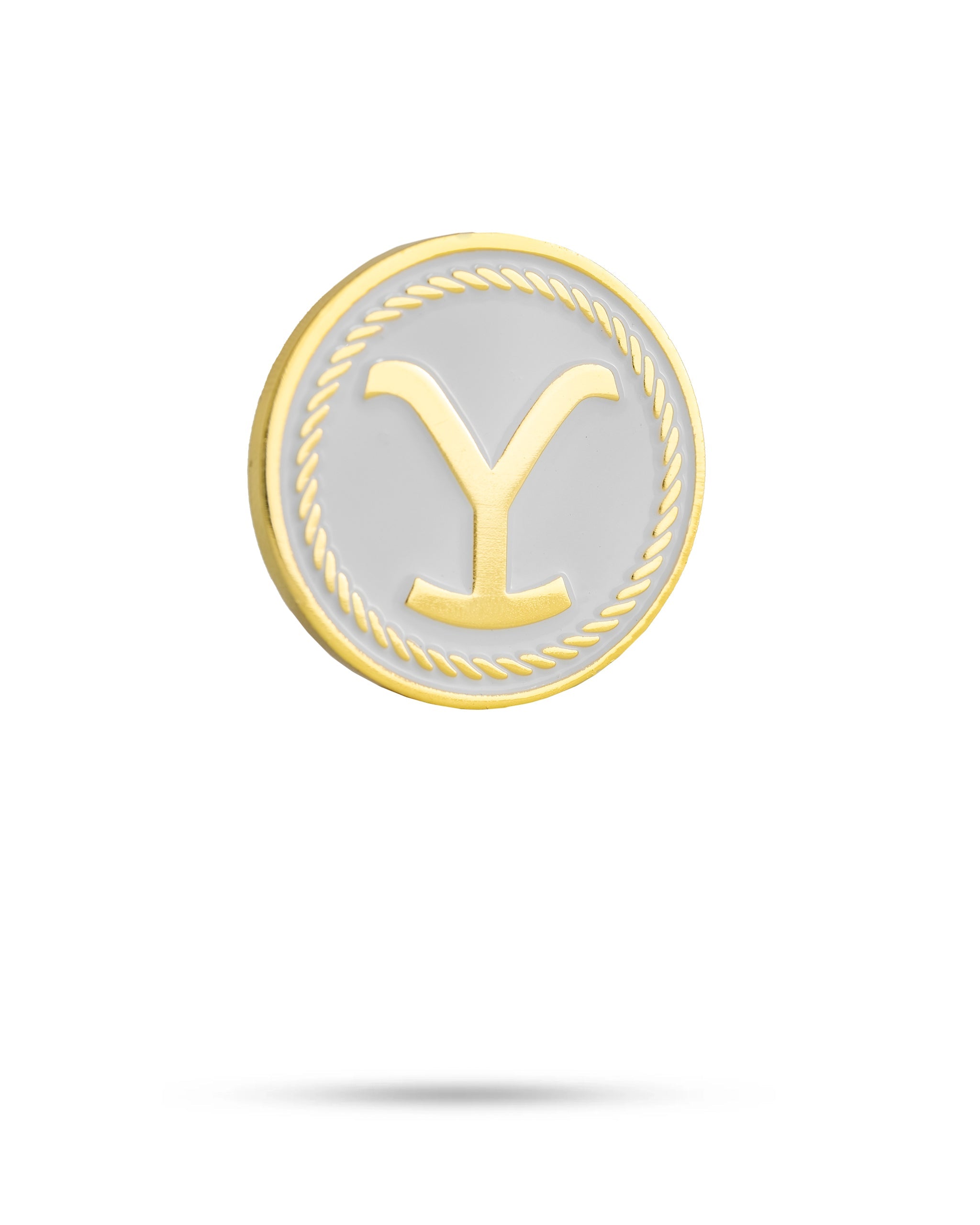 Pins and Aces Yellowstone Ball Marker — main product shot
