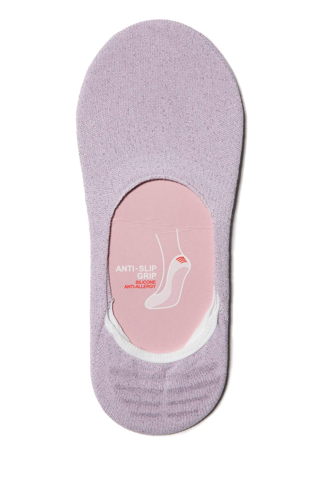 TheRanok.com Cotton Footlets Conte Classic Lurex 000 — in-use photo