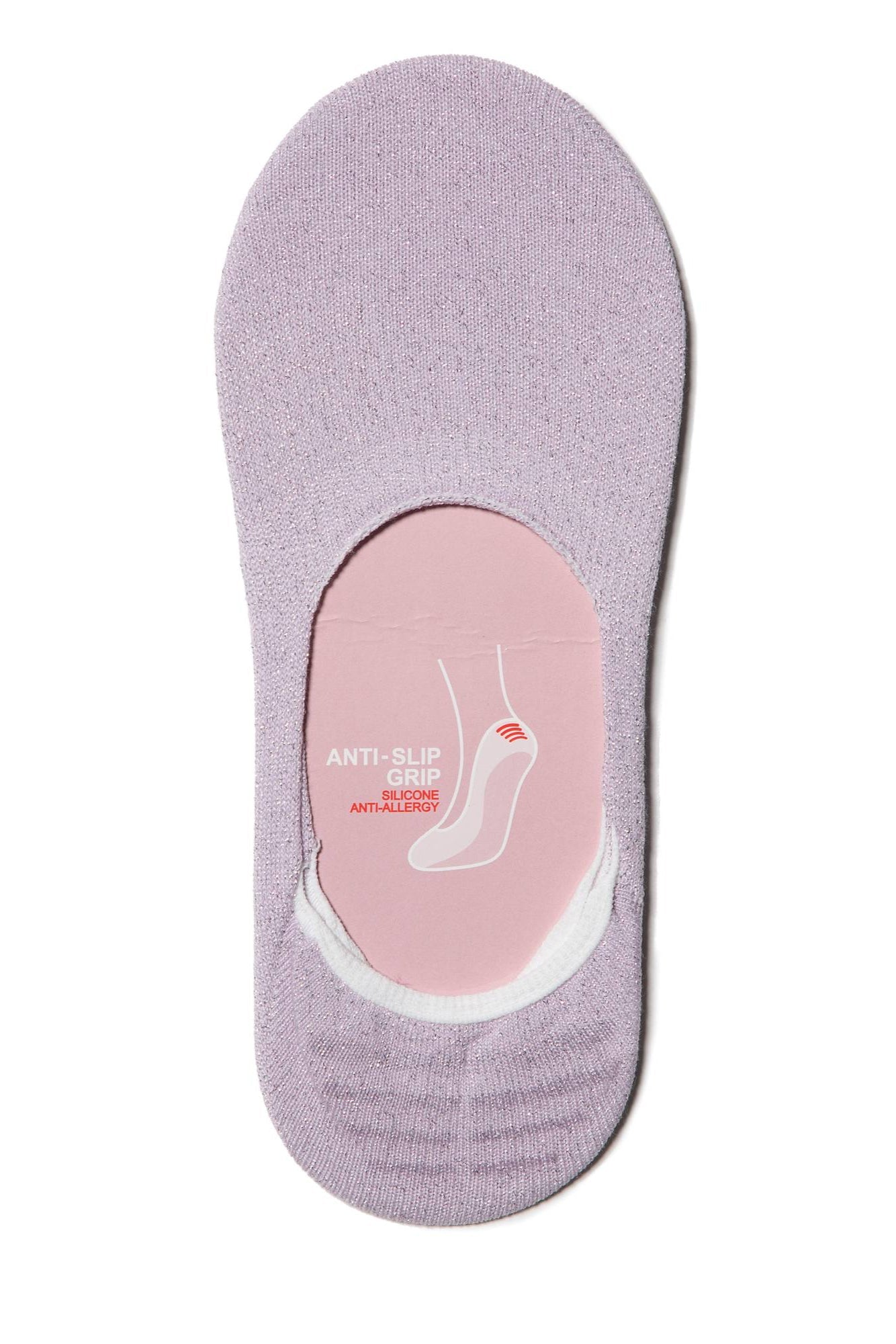 TheRanok.com Cotton Footlets Conte Classic Lurex 000 — in-use photo