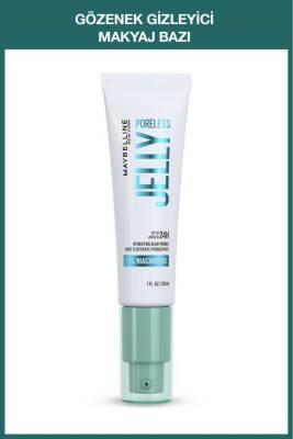 Maybelline Poreless Jelly Makeup Base: Minimize Pores & Smooth Skin - Lightweight, Oil-Free Primer for Flawless, Long-Lasting Makeup (1.01 fl oz)