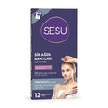 Sesu Body Wax Strips for Sensitive Skin - Easy Hair Removal, Smooth Skin, Sugar-Free Formula, Long Lasting Results