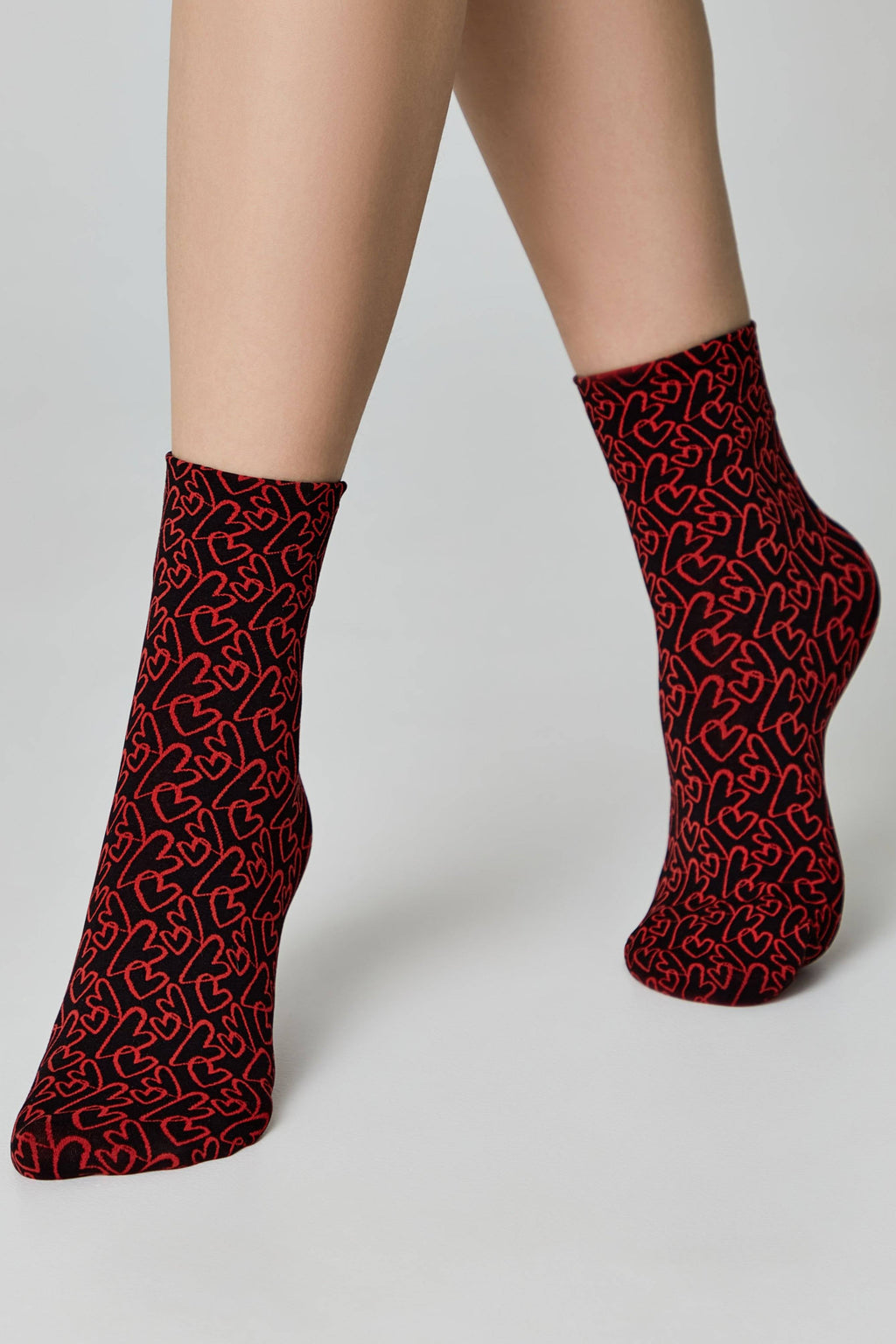 TheRanok.com Dense Socks Conte Fantasy - "Love" Designs — flat-lay composition
