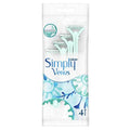 Gillette Venus Simply3 Disposable Razor for Women: Silky Smooth Skin, Moisturizing Olay Sugarberry Scent - Single Pack
