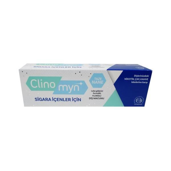 Clinomyn Toothpaste for Smokers - Removes Stains, Strengthens Enamel, Fresh Breath