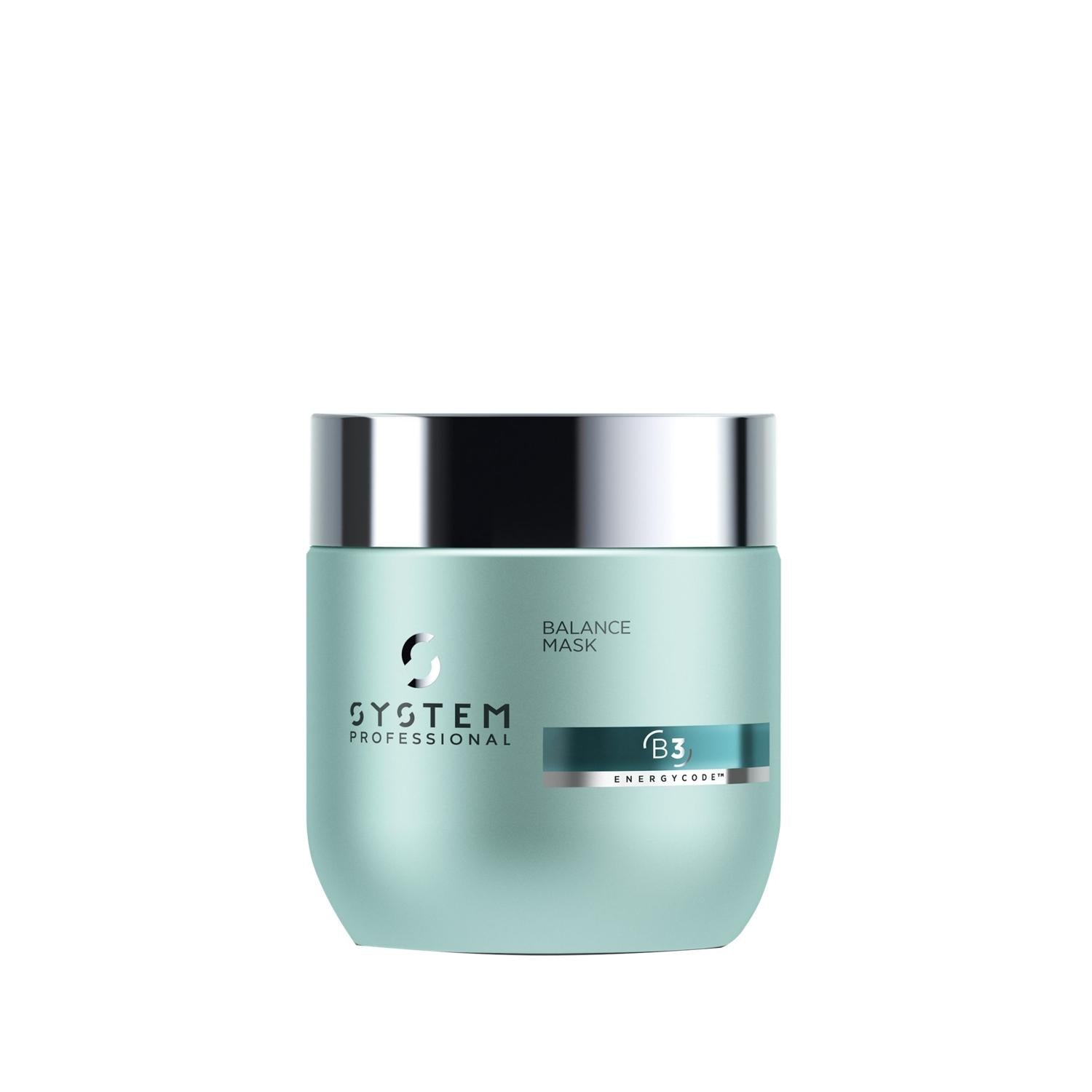 Wella System Professional Balance Hair Mask 200ml - Nourishing & Balancing for Healthy Hair