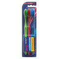 Benri Dent Toothbrush Set - 3 Medium Bristle Brushes for Adults