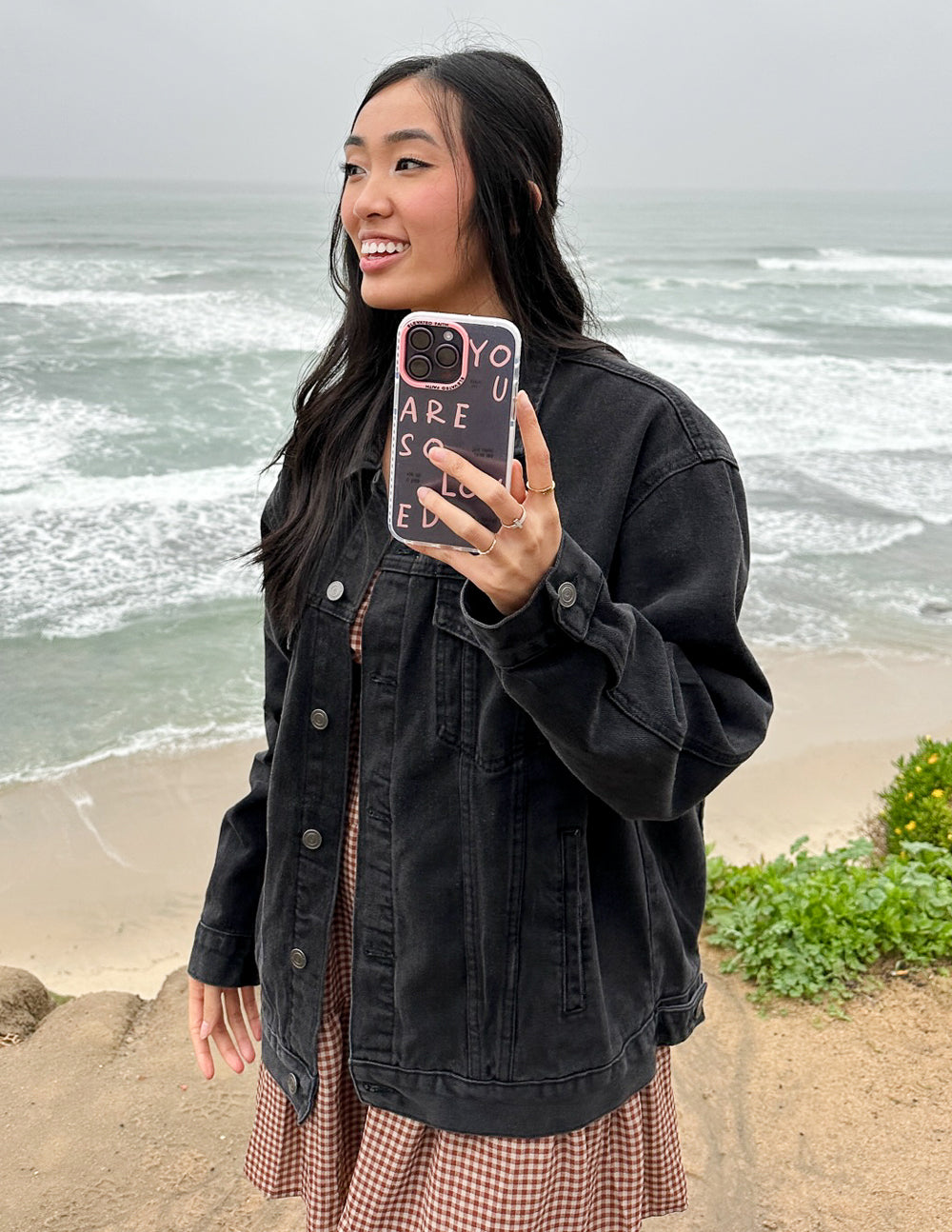 Elevated Faith You Are So Loved Phone Case — alternative angle