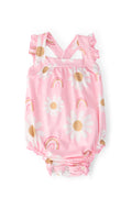 Mila & Rose ® You are My Sunshine Ruffle Cross Back Romper — main product shot
