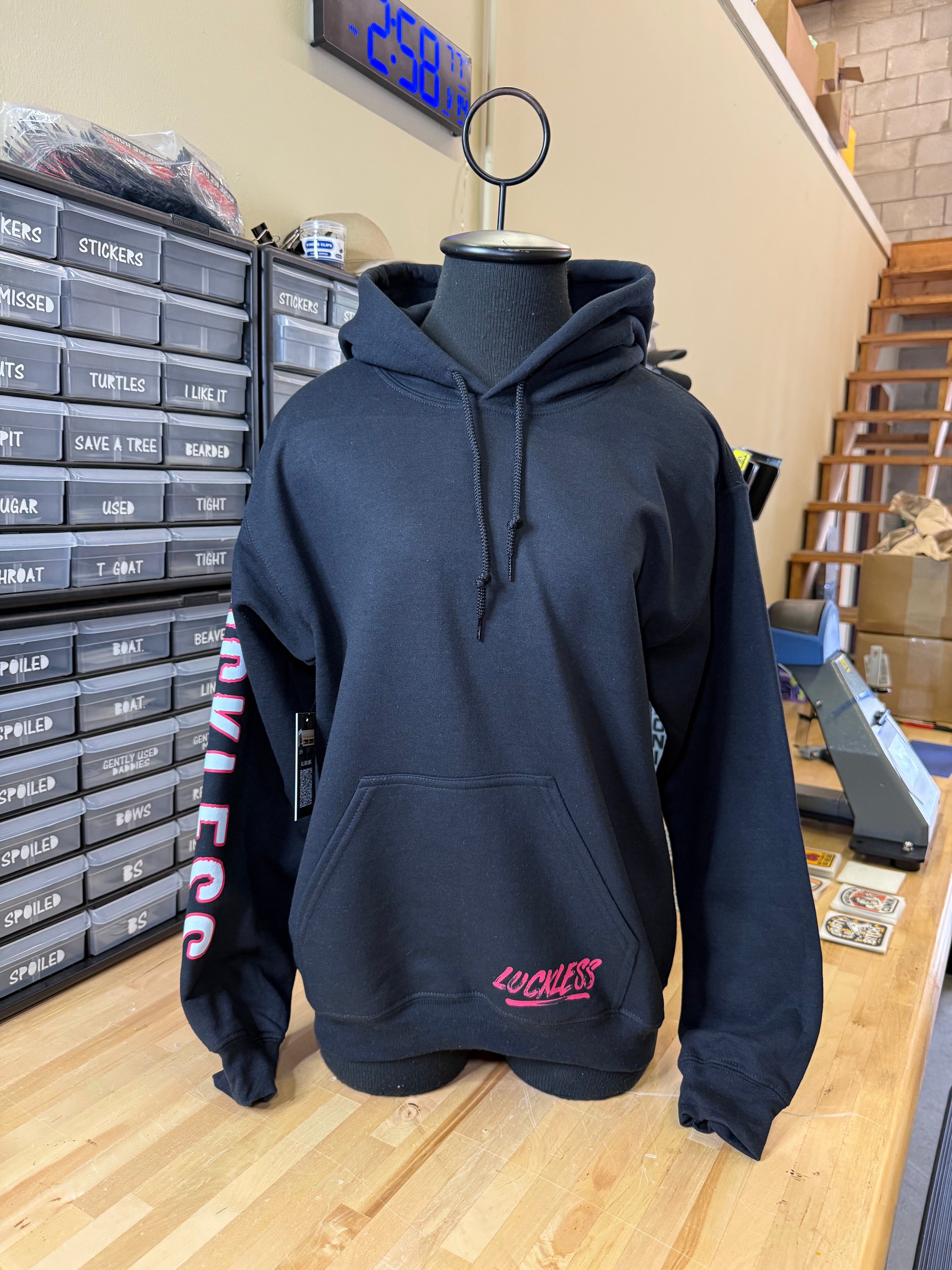 Luckless Outfitters You Can Have My Baby Daddy Hoodie — lifestyle context
