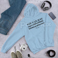 Pasimax "You Can Just Supercalifuckalistic" Graphic Hoodie – Funny Sarcastic Adult Humor Pullover, Rude Fairy Tale Slogan App