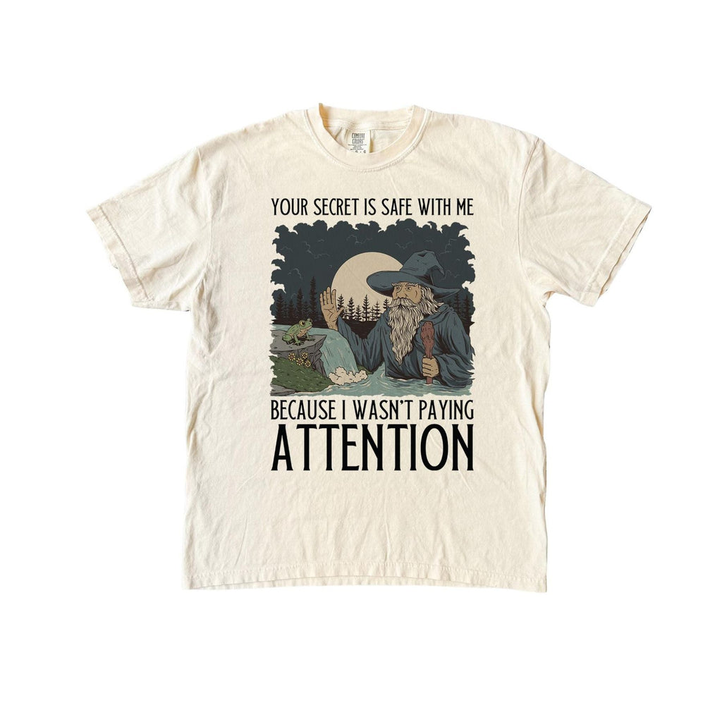 Pasimax Your Secret Is Safe With Me T-Shirt — main product shot