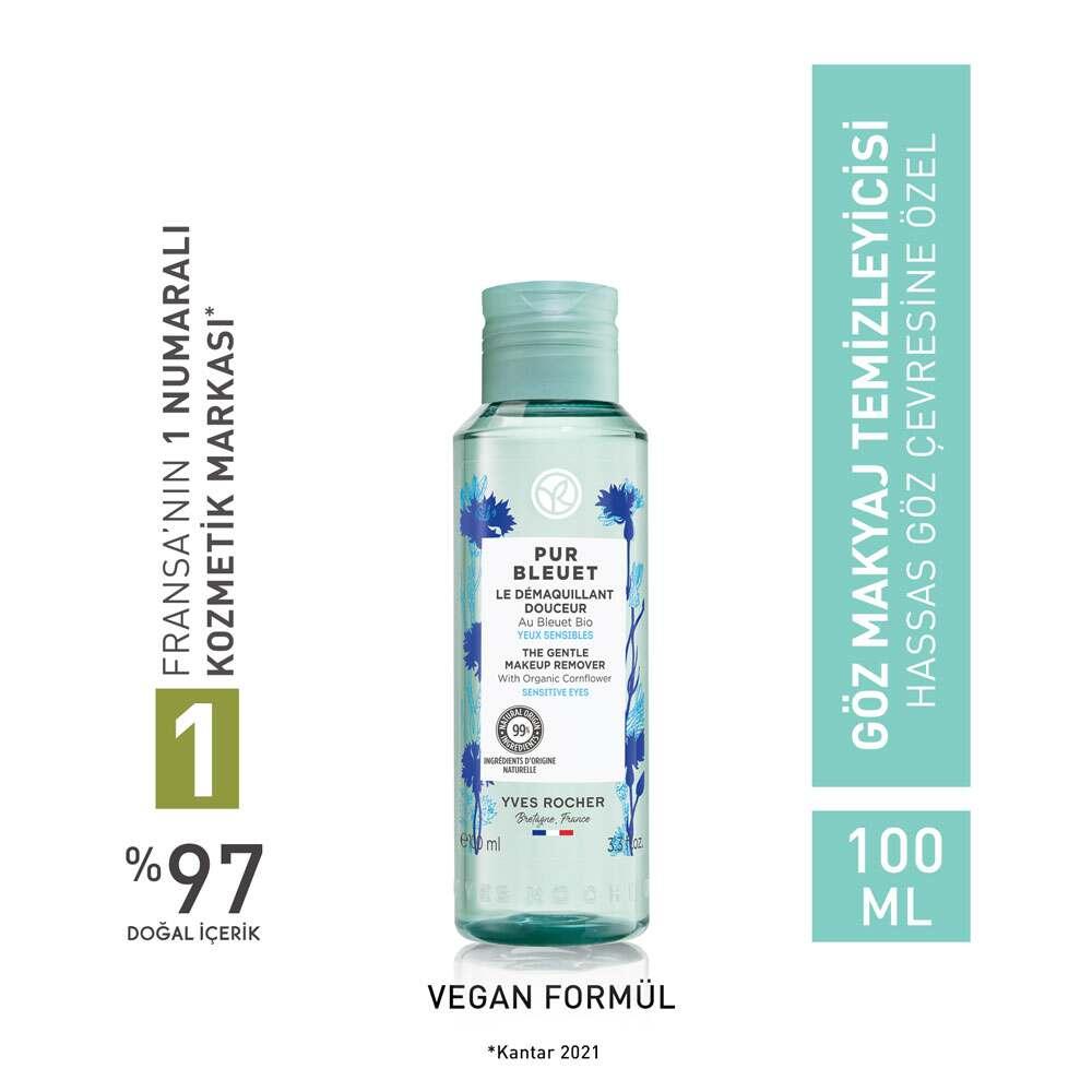 Gšz Makyaj - Eye Makeup Remover for Sensitive Eyes & Skin, Natural Ingredients, Contact Lens Friendly