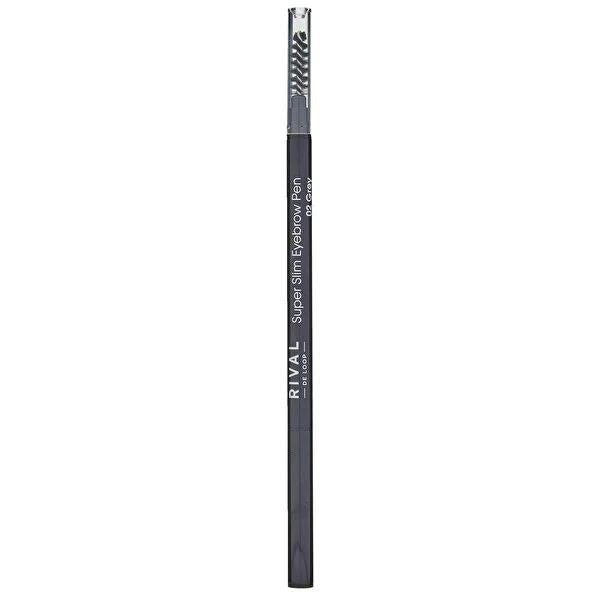 Rival de Loop Super Slim Eyebrow Pencil - No. 02 | Precise Definition, Natural Looking Brows, Easy Brow Shaping