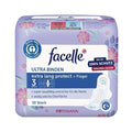 Facelle Overnight Sanitary Pads with Wings - Ultra Comfortable & Protective Feminine Hygiene Products for Women