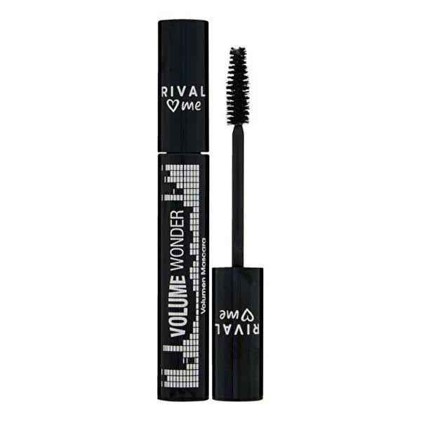 Rival Loves Me Volumizing Mascara: Dramatic Eyelash Volume, Non-Clumping, Ophthalmologically Tested - Enhance Your Lashes.
