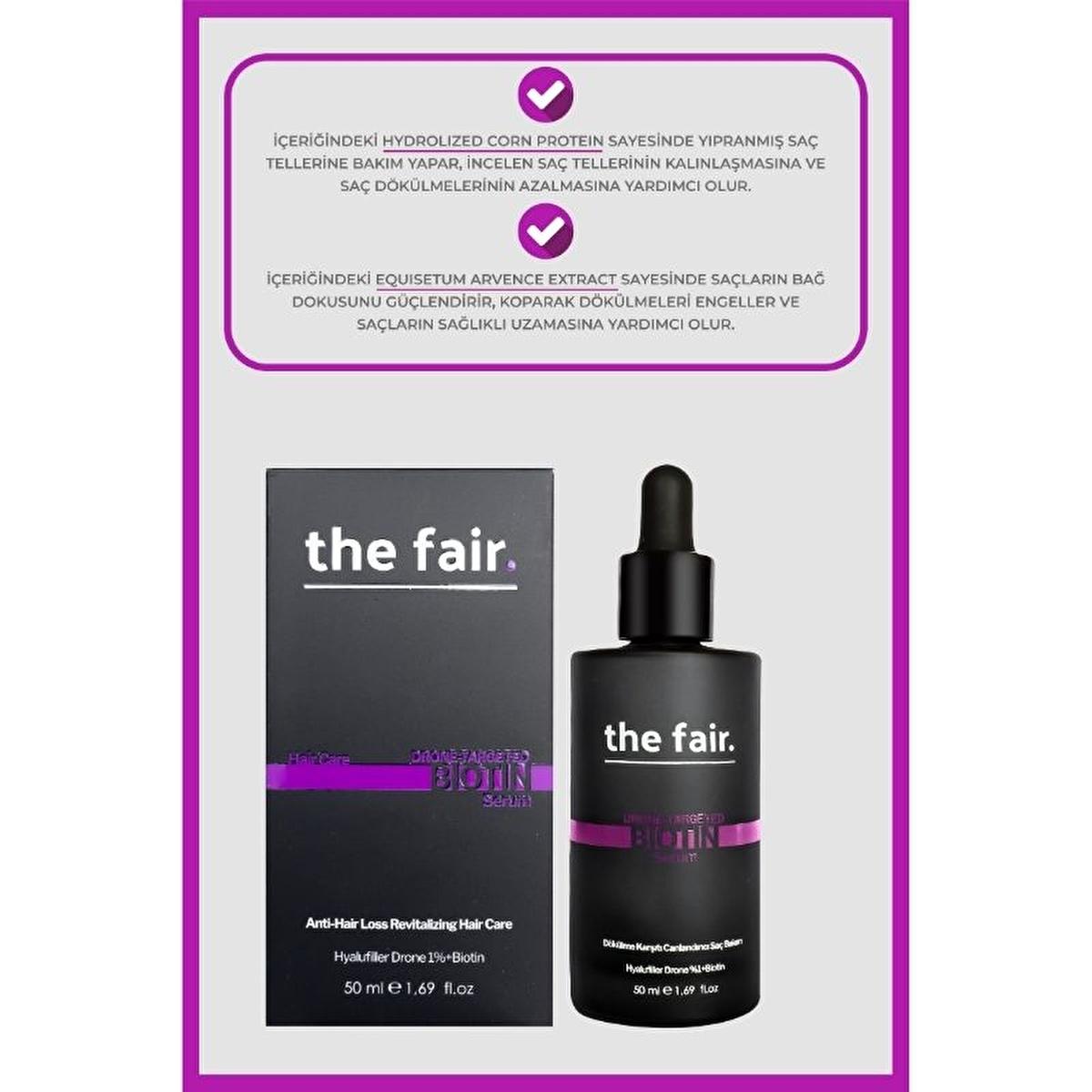 the fair. Drone-Targeted Biotin Hair Serum - Vegan, Nourishing, and Strengthening Hair Care for All Hair Types