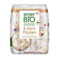 Enerbio Organic 5 Grain Cereal: Healthy Vegan Breakfast, Rich in Nutrients, 500g