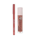 Pastel Perfect: Plumping Lip Gloss & Liner Set - Achieve Fuller, Defined Lips Instantly | Lip Plumper, Lip Contour, Makeup Set