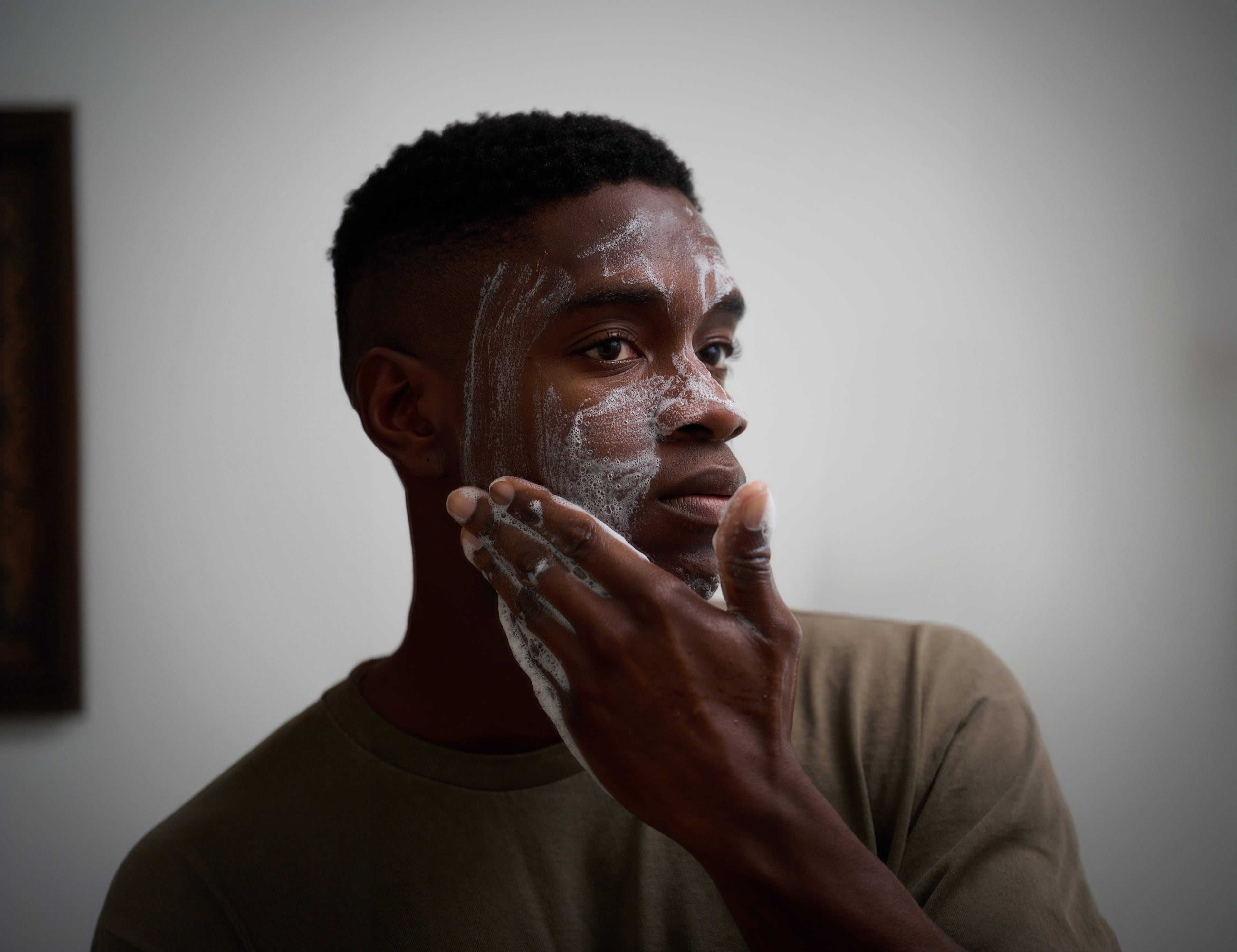 Bravo Sierra Face & Body Cleansing Bar — activated charcoal + tea tree oil ingredient detail