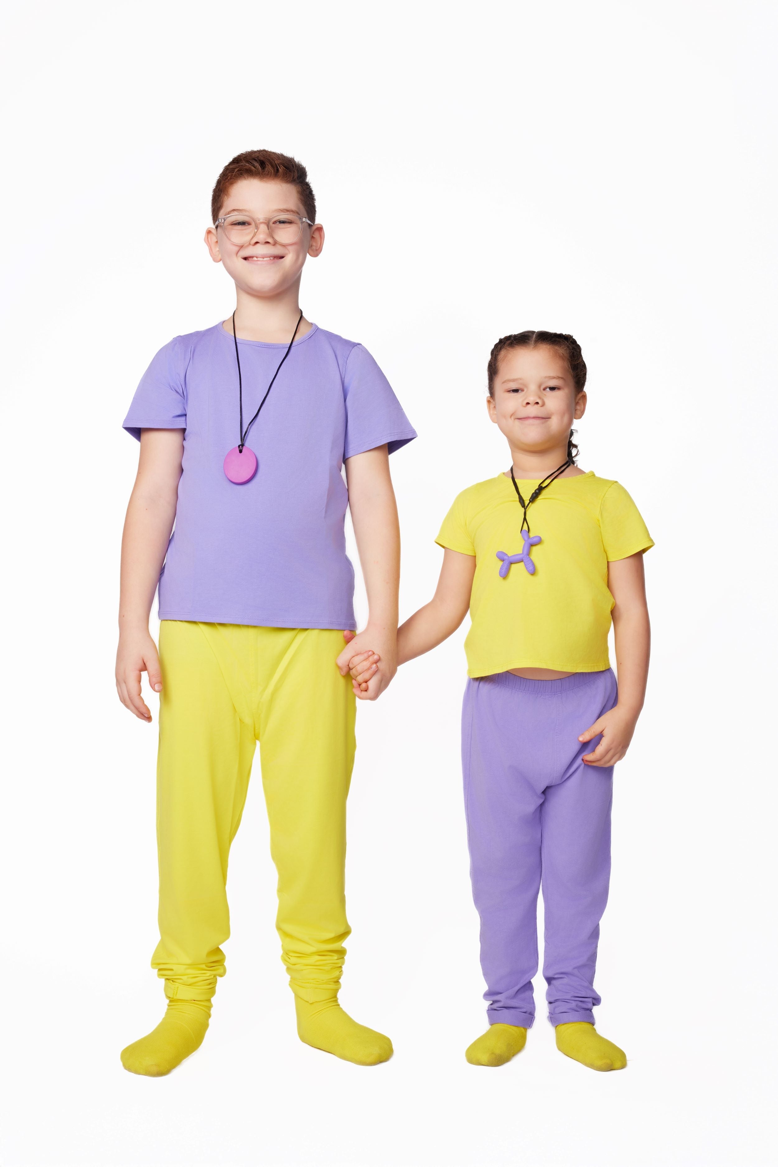 ParkerandTalia The Everyday Sensory Friendly Jogger: Yellow — size reference
