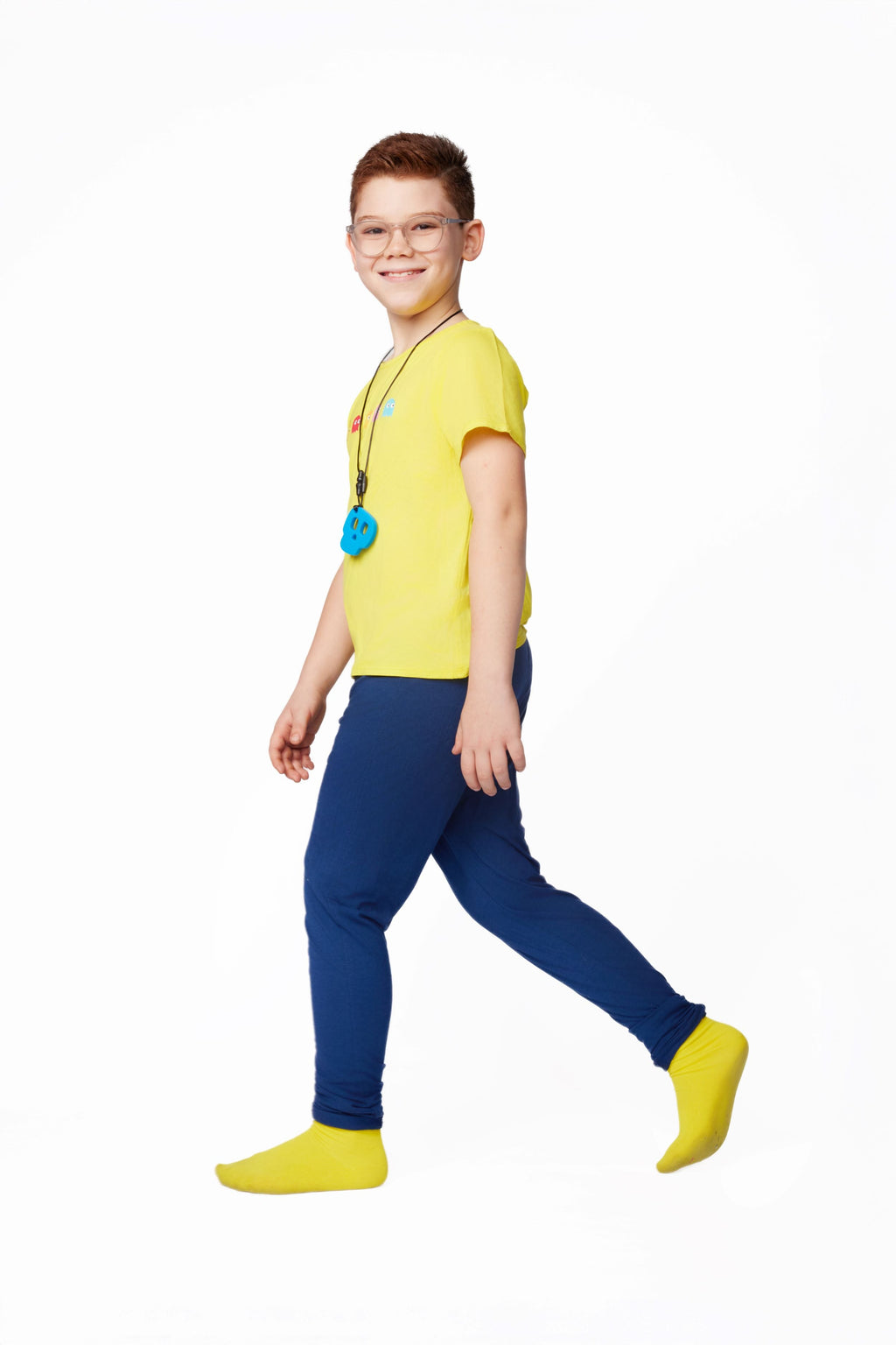 ParkerandTalia The Everyday Sensory Friendly Jogger: Navy — in-use photo