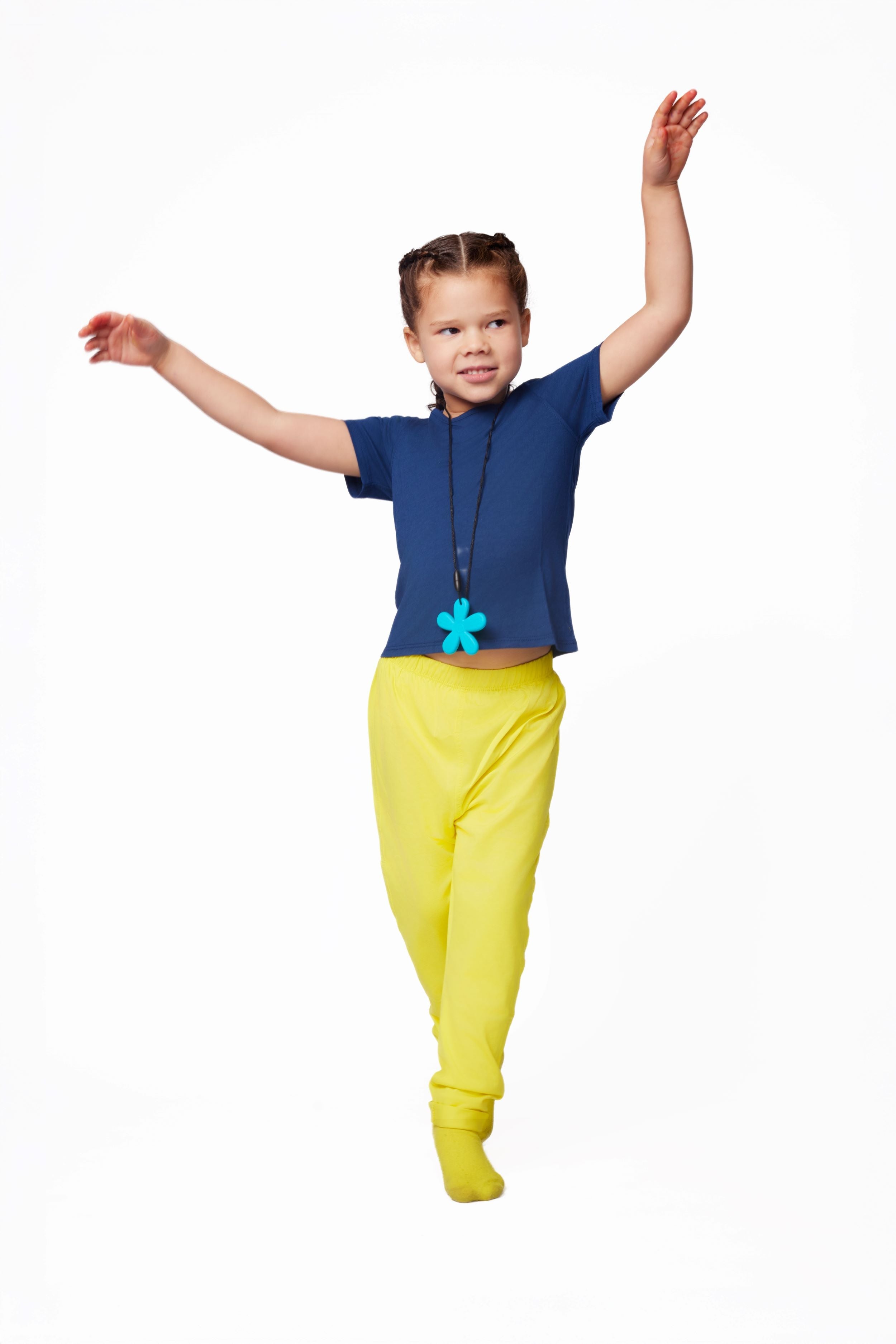 ParkerandTalia The Everyday Sensory Friendly Jogger: Yellow — alternative angle