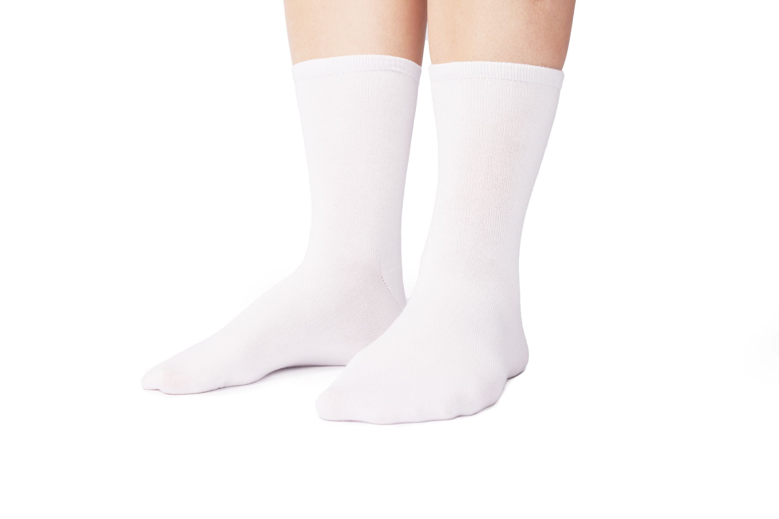 ParkerandTalia SmoothToe™ Crew Socks – 3 Pack — comparison shot