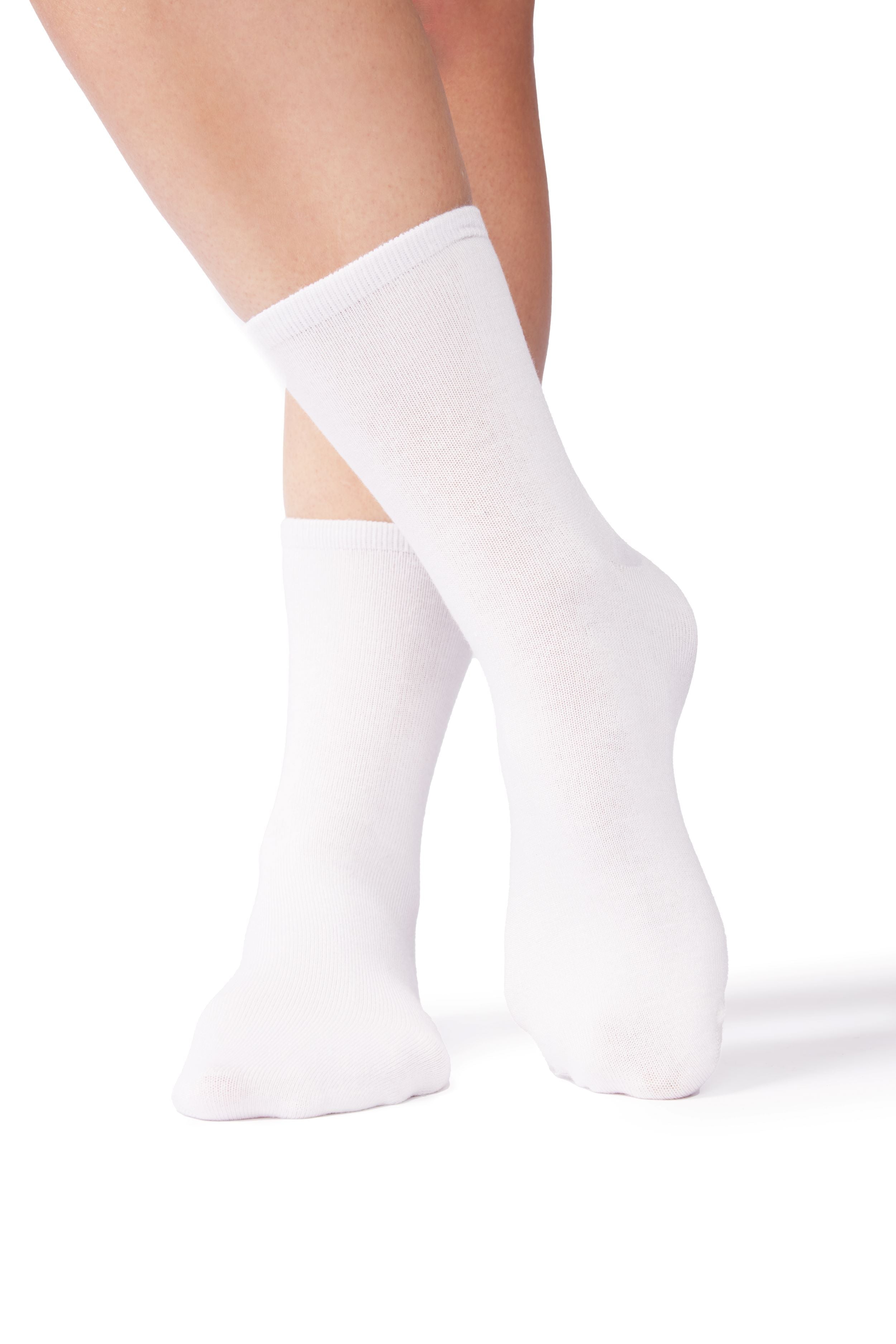 ParkerandTalia SmoothToe™ Crew Socks – 5 Pack — sensory-friendly socks — main product shot