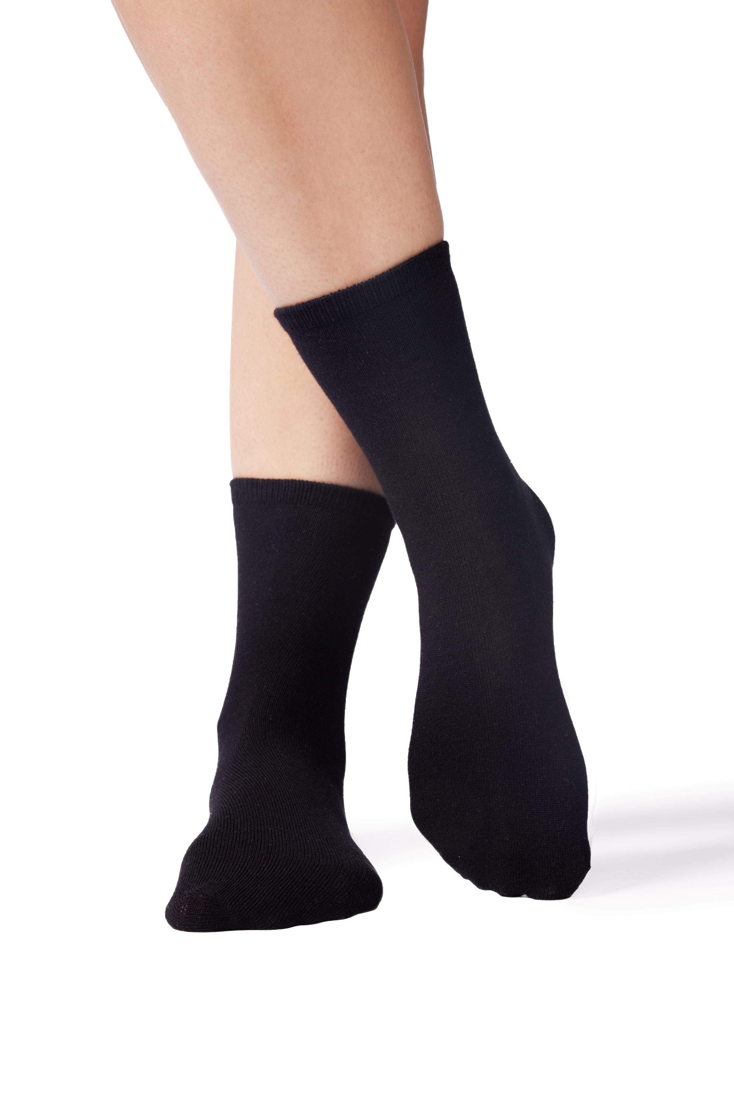 ParkerandTalia SmoothToe™ Crew Socks – 3 Pack — sensory-friendly socks — main product shot